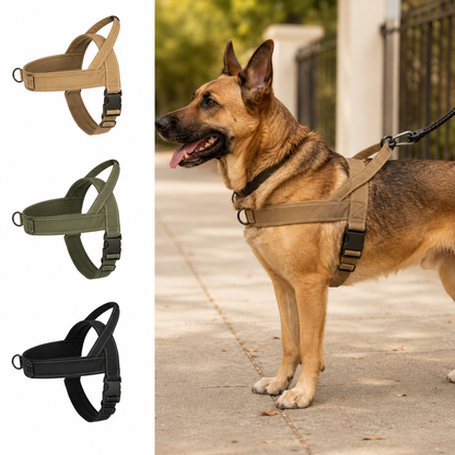 PupViva Tactical No-Pull Harness