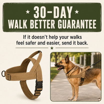 PupViva Tactical No-Pull Harness